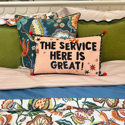 The service here is great! Pillow and insert.