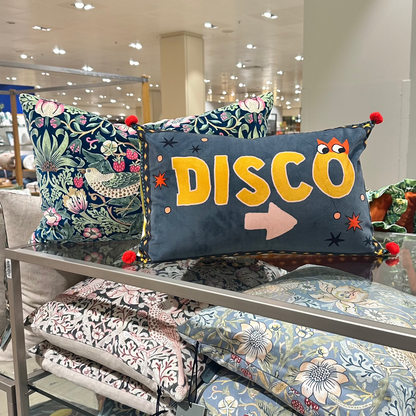 Disco -> pillow and insert.