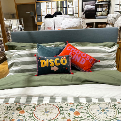 Disco -> pillow and insert.