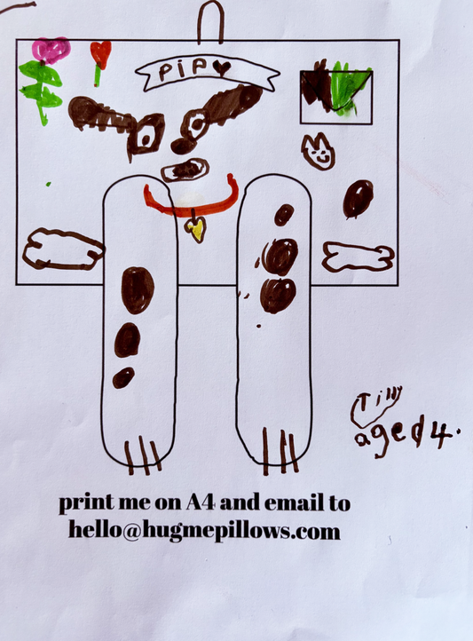 "Playful Pip" by Tilly son age 4